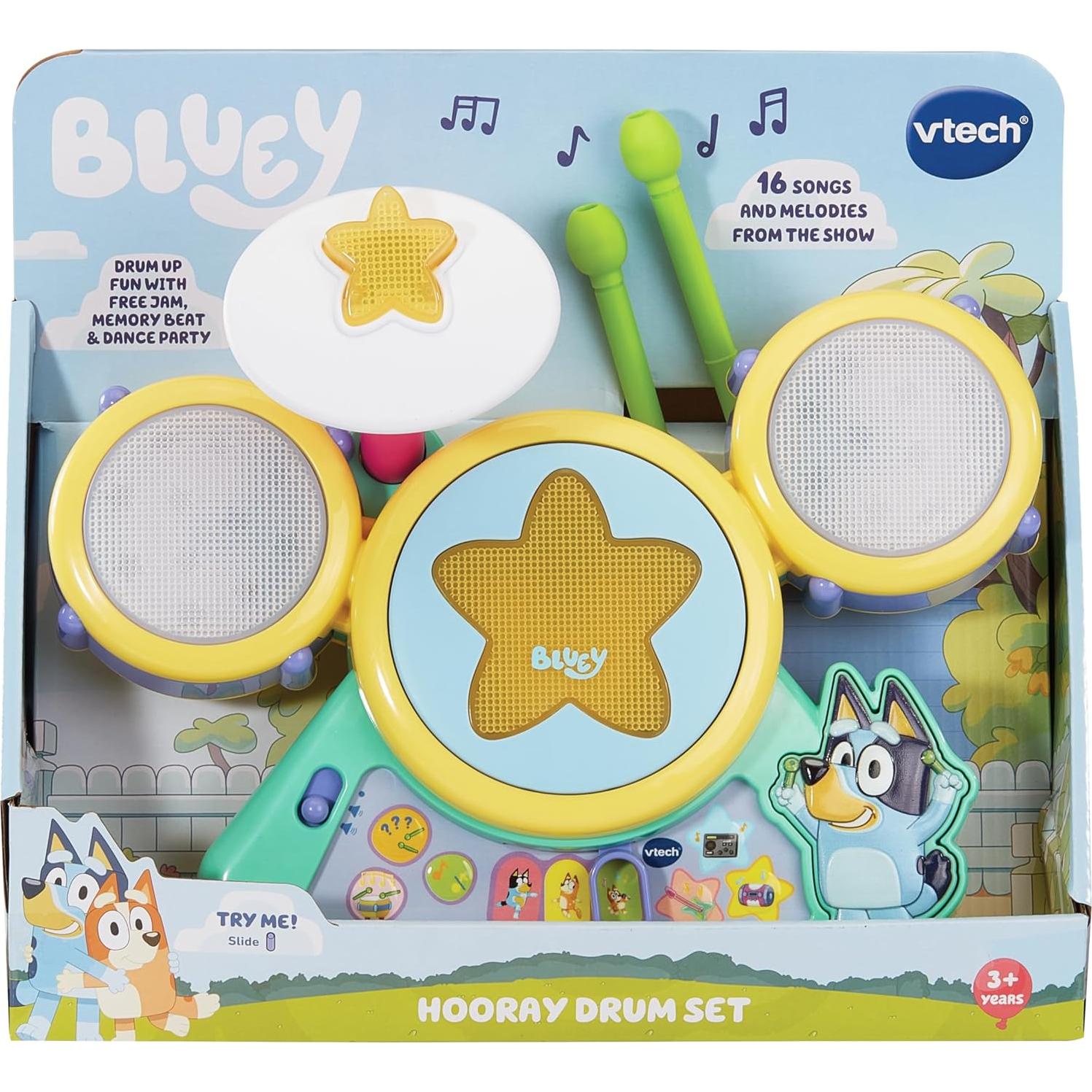 Batería Infantil VTech Bluey Hooray - 3 años+