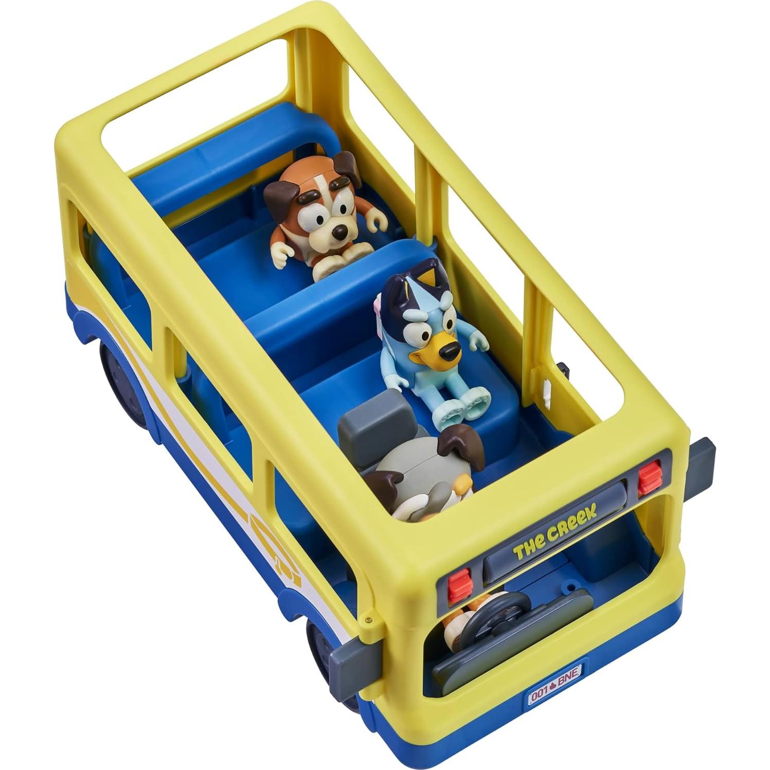 Autobús de Bluey y Amigos MOOSE TOYS 6 Figuras 6-8 cm