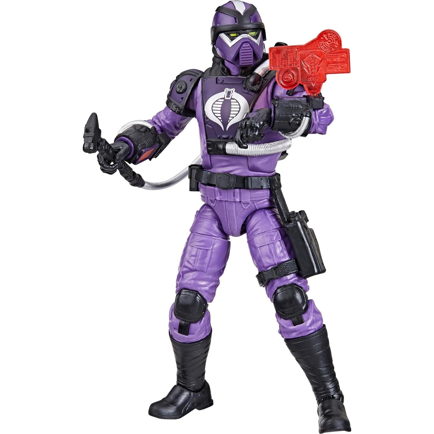 Figura de Acción G.I. Joe Techno-Viper 15 cm con 8 Accesorios