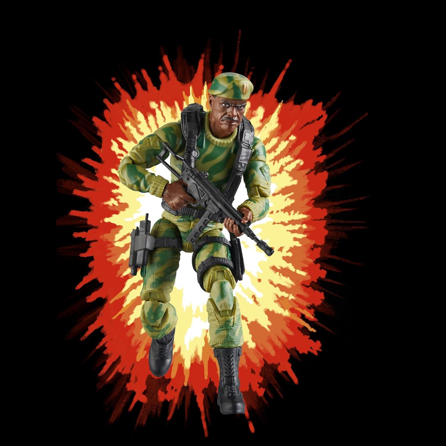 Figura de Acción G.I. Joe Sargento Stalker 15 cm con Accesorios