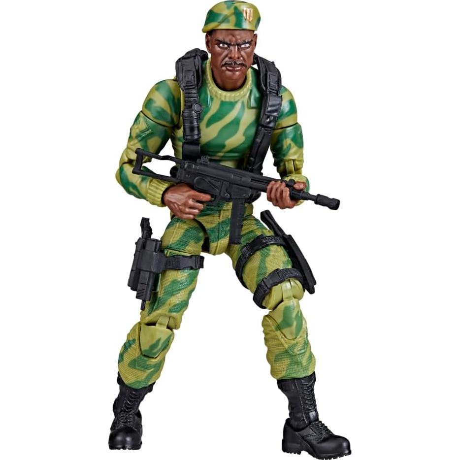 Figura de Acción G.I. Joe Sargento Stalker 15 cm con Accesorios