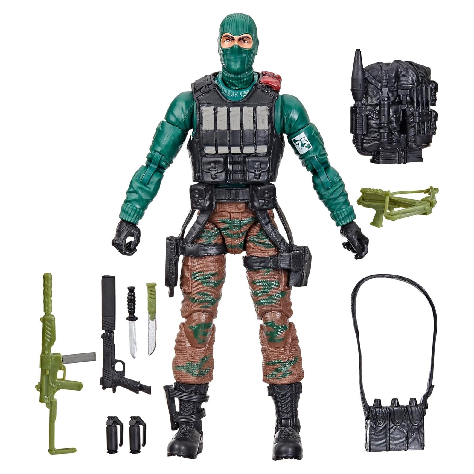 Figura de Acción G.I. Joe Beach Head 6" (150 mm) con 10 Accesorios