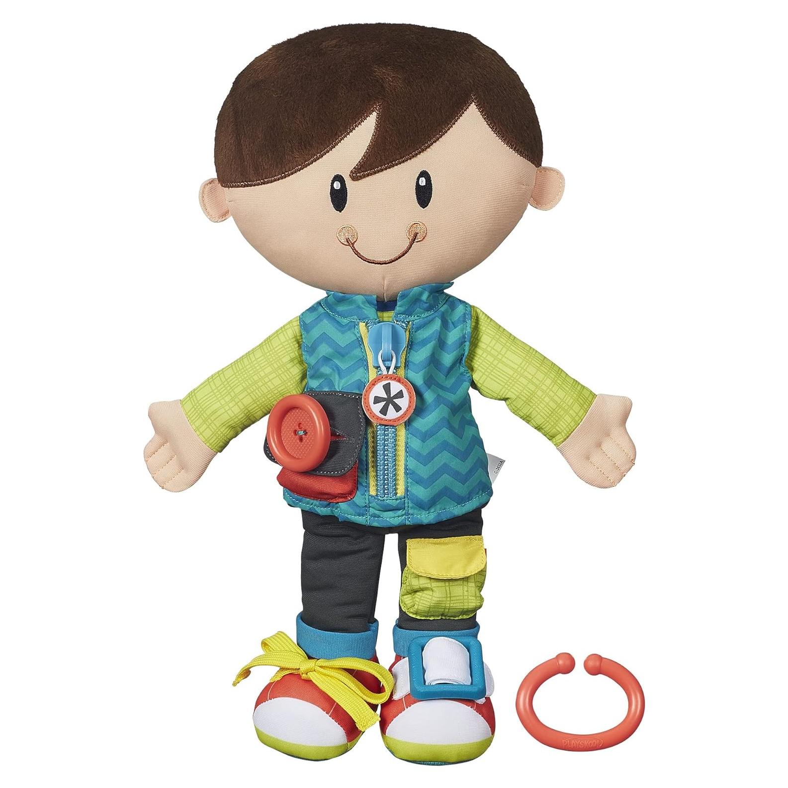 Muñeco de Peluche Actividad Playskool Dressy Boy 36.4 cm