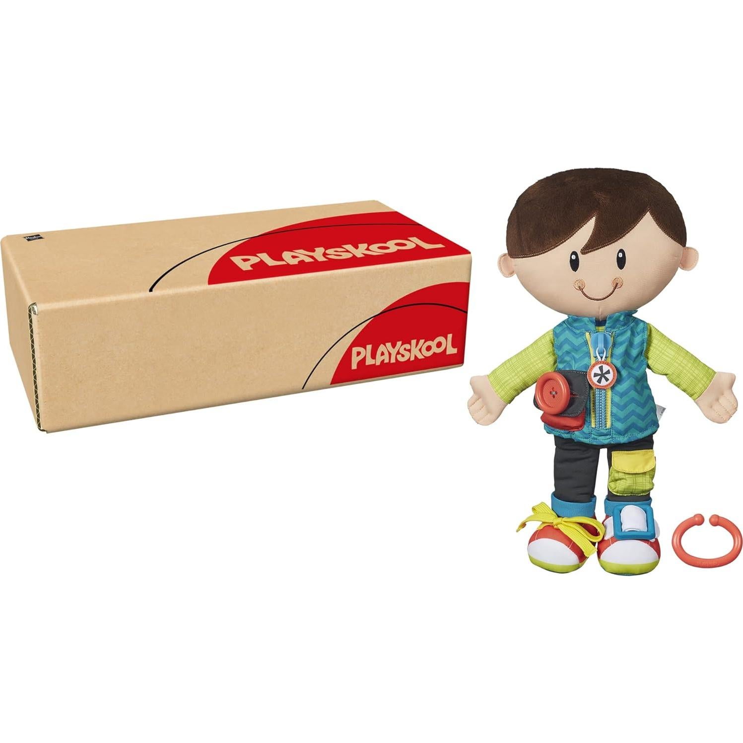 Muñeco de Peluche Actividad Playskool Dressy Boy 36.4 cm