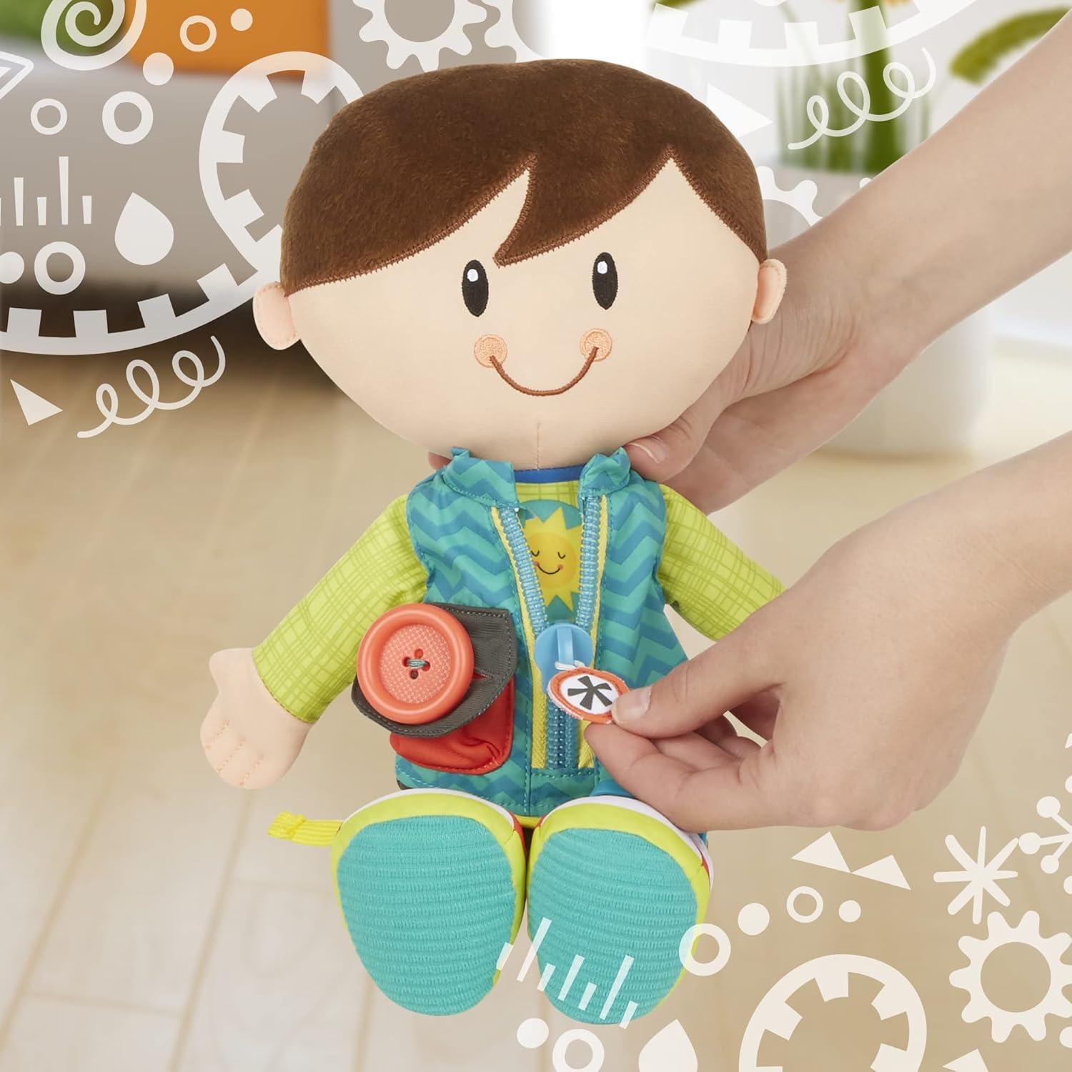 Muñeco de Peluche Actividad Playskool Dressy Boy 36.4 cm