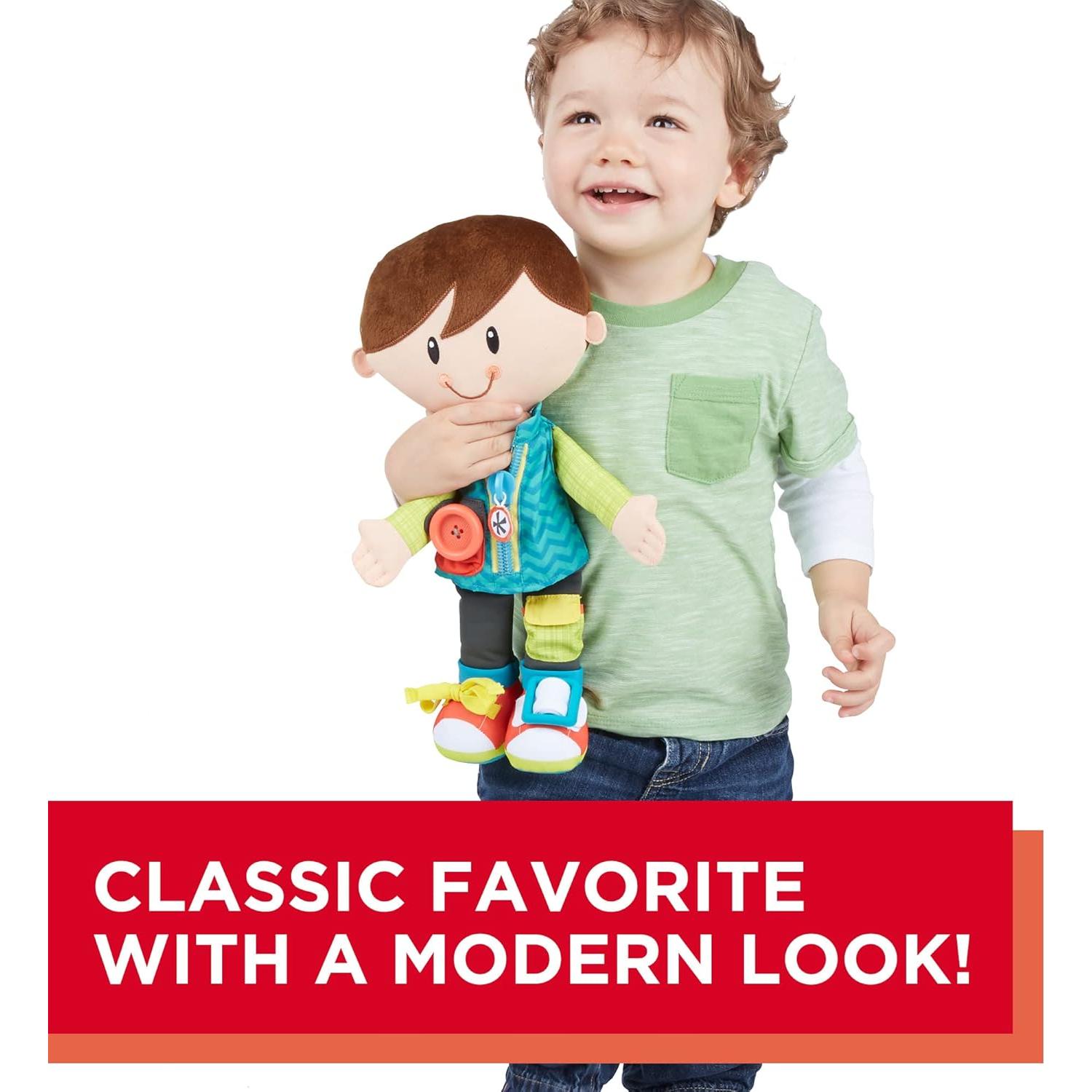 Muñeco de Peluche Actividad Playskool Dressy Boy 36.4 cm