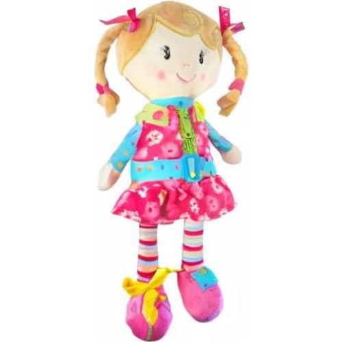 Muñeca de Peluche Sugar Snap 38 cm - Juguete Montessori para Vestirse