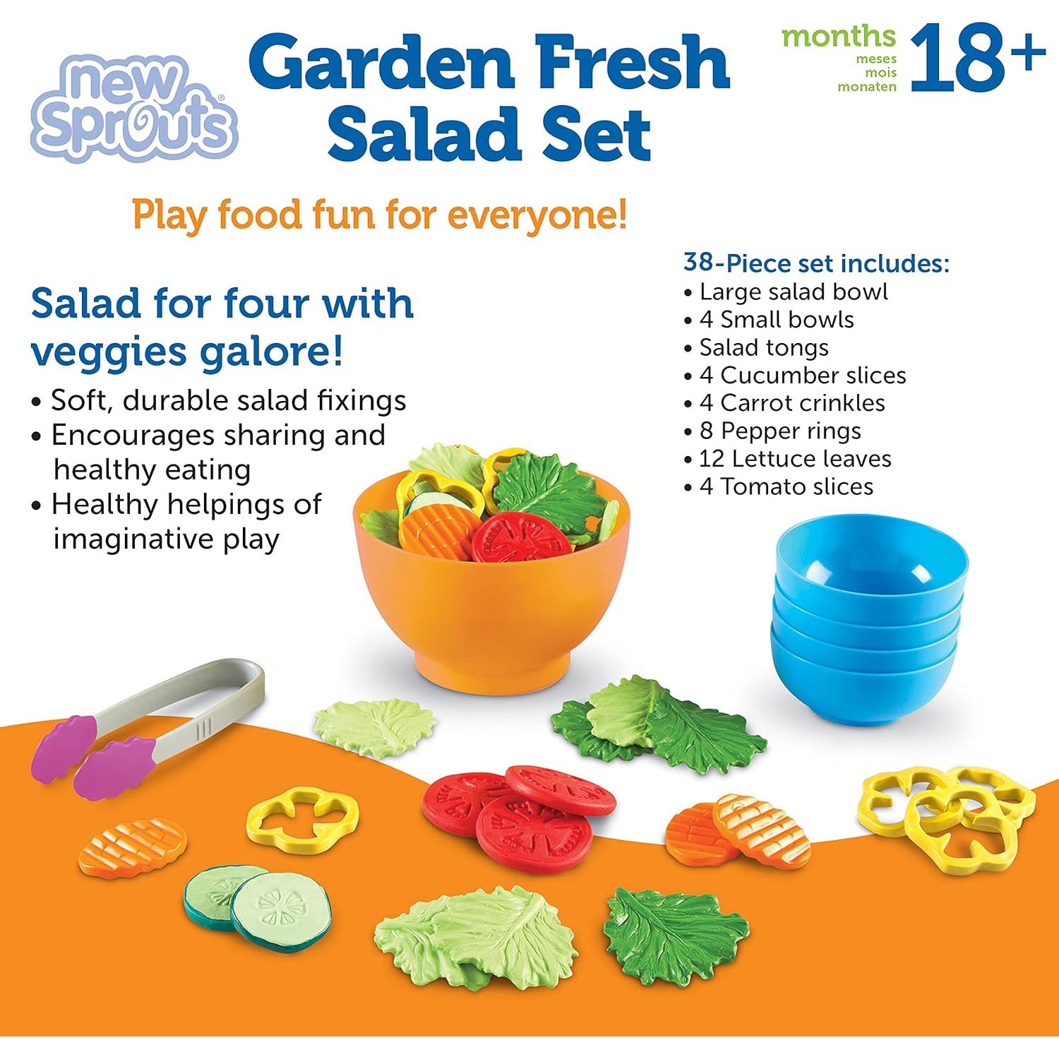 Conjunto de Ensalada Fresca Learning Resources - 38 Piezas