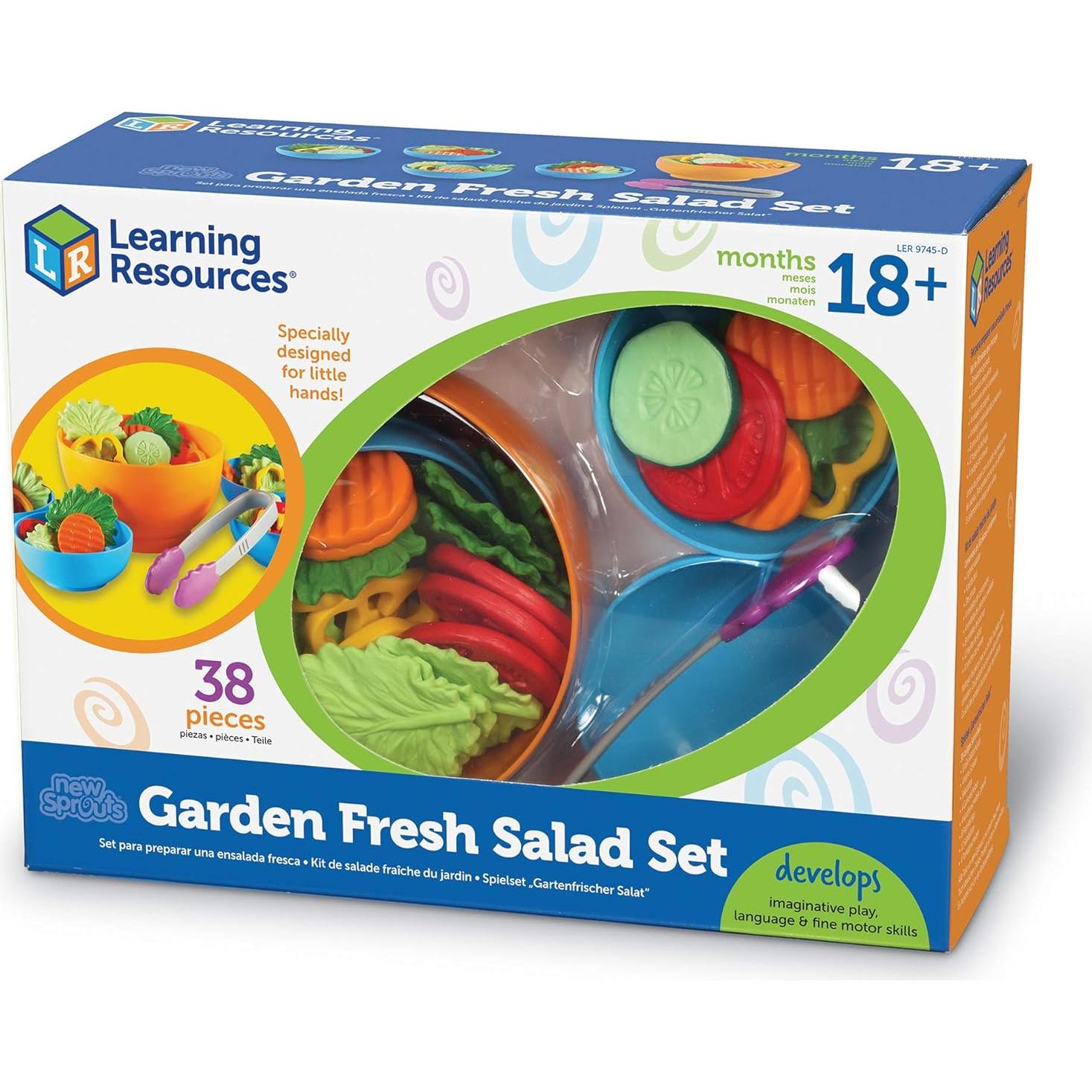Conjunto de Ensalada Fresca Learning Resources - 38 Piezas