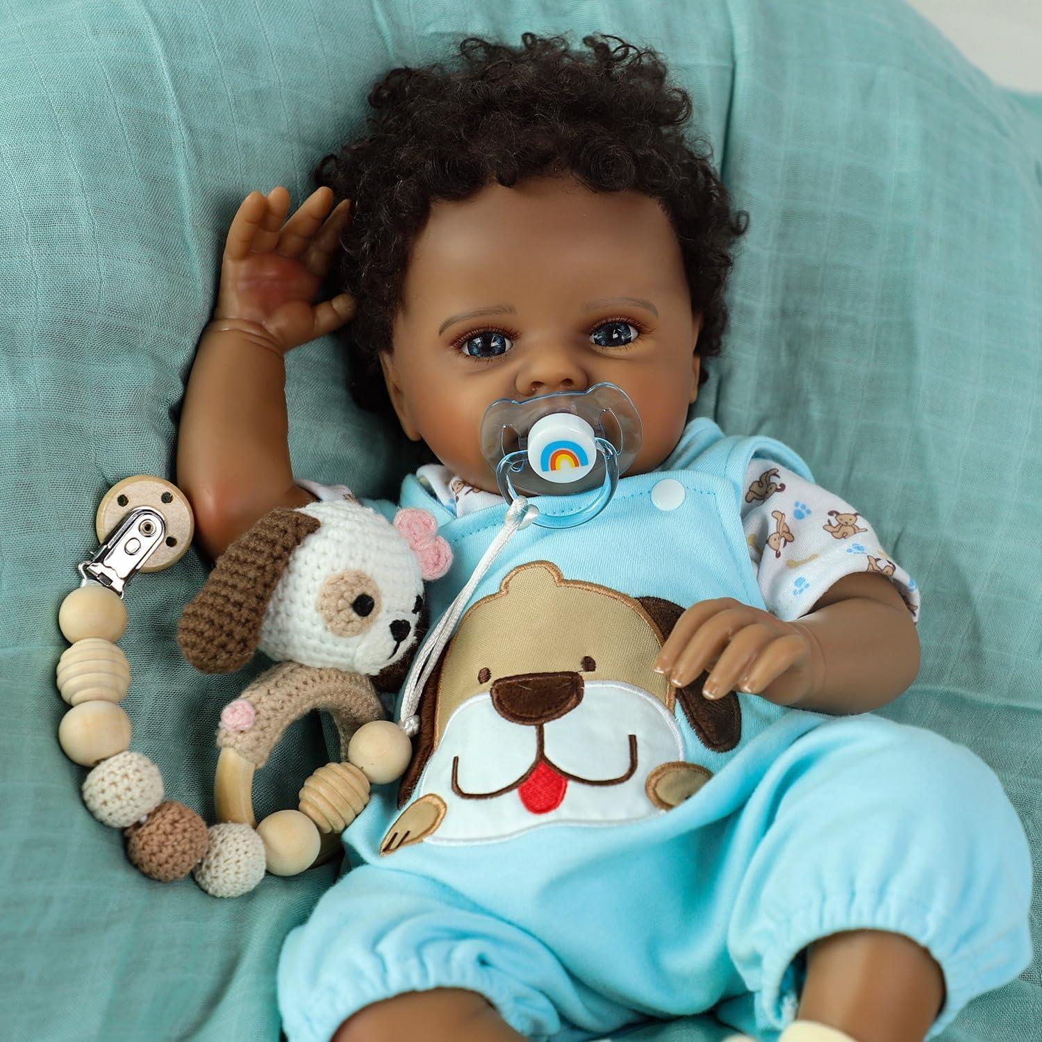 Muñeco Bebé Reborn SCOM Quinbee 50.8 cm Realista con Ropa