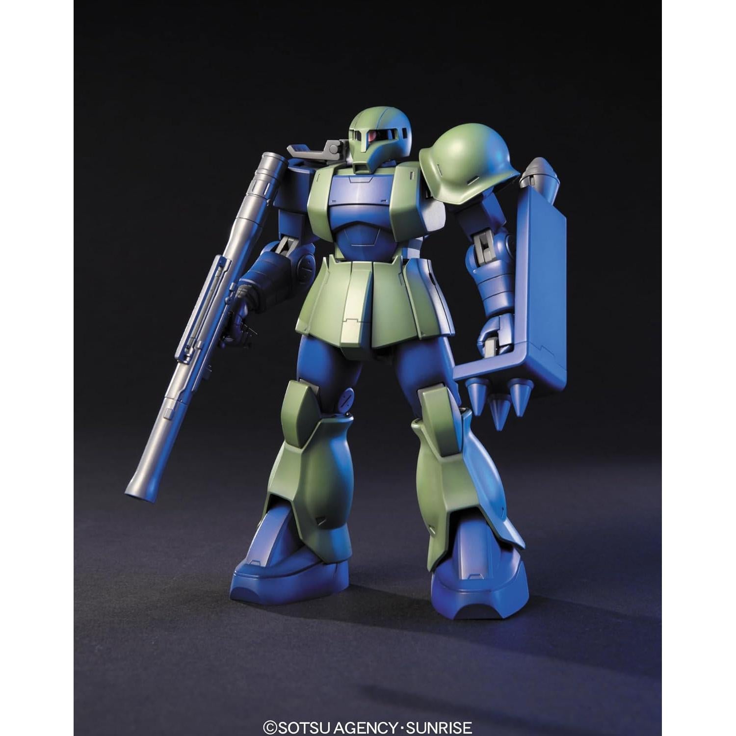 Kit de Modelo Bandai Hobby Zaku I HGUC 1/144 Verde