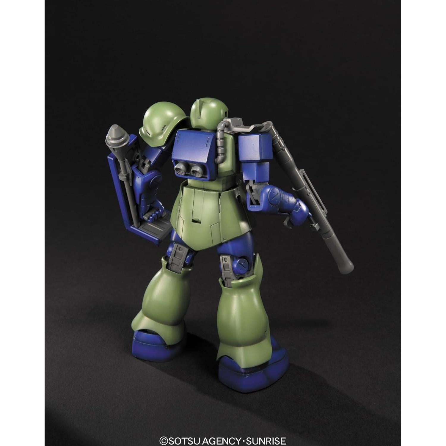 Kit de Modelo Bandai Hobby Zaku I HGUC 1/144 Verde