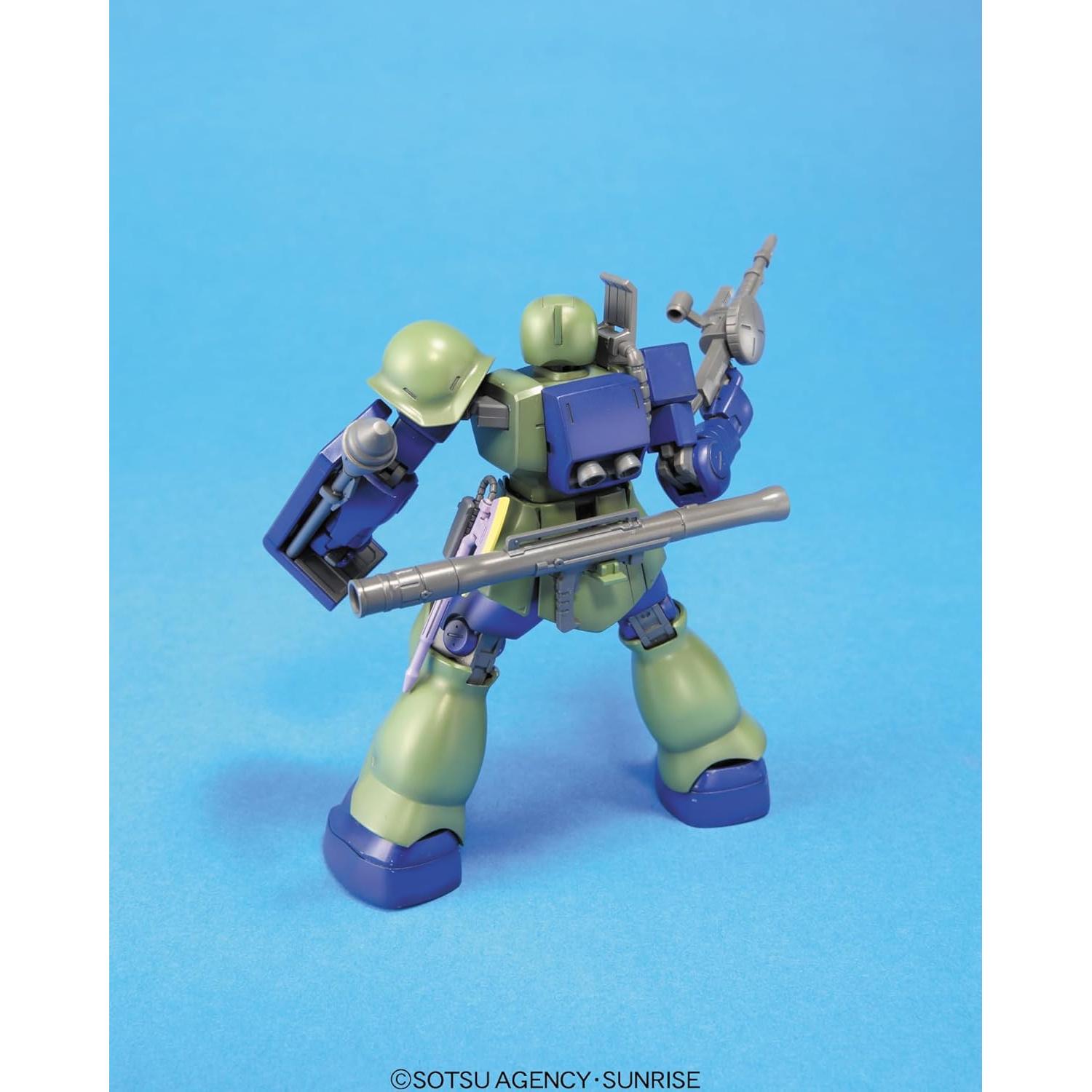 Kit de Modelo Bandai Hobby Zaku I HGUC 1/144 Verde