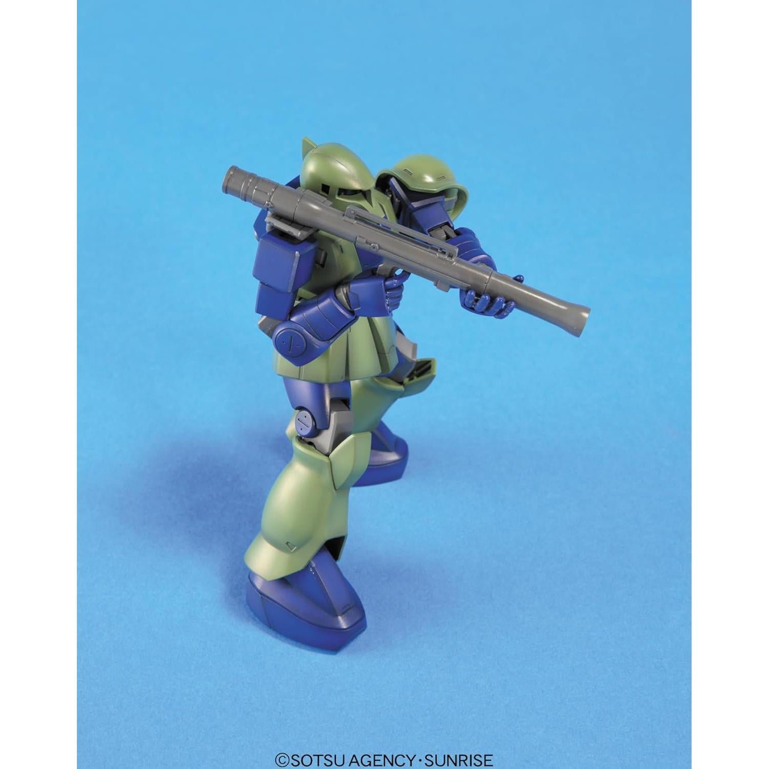 Kit de Modelo Bandai Hobby Zaku I HGUC 1/144 Verde