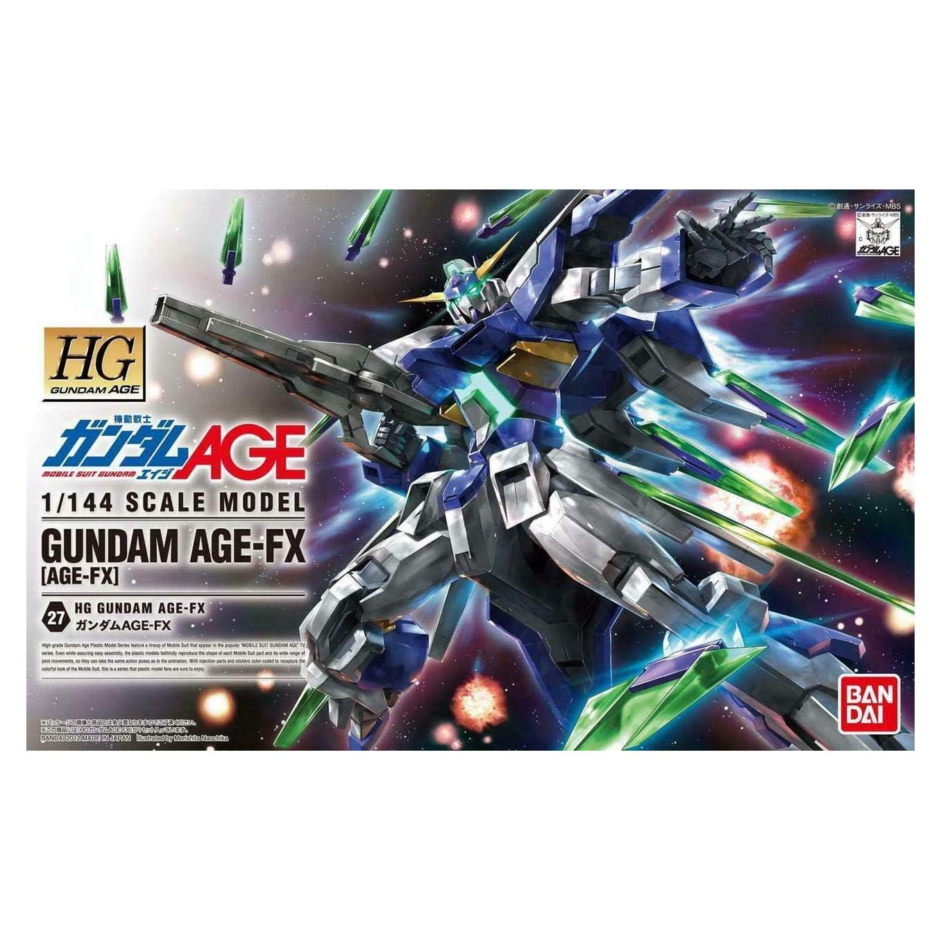 Modelo de Plástico HG 1/144 Gundam AGE-FX Bandai Spirits