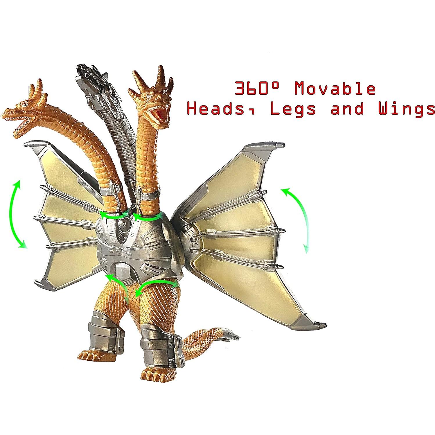 Figuras de Acción TwCare Godzilla vs. Mecha King Ghidorah 20.6cm