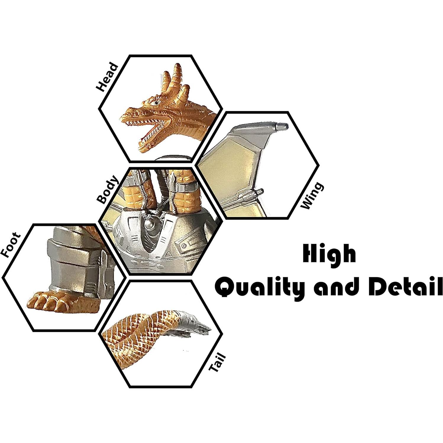 Figuras de Acción TwCare Godzilla vs. Mecha King Ghidorah 20.6cm