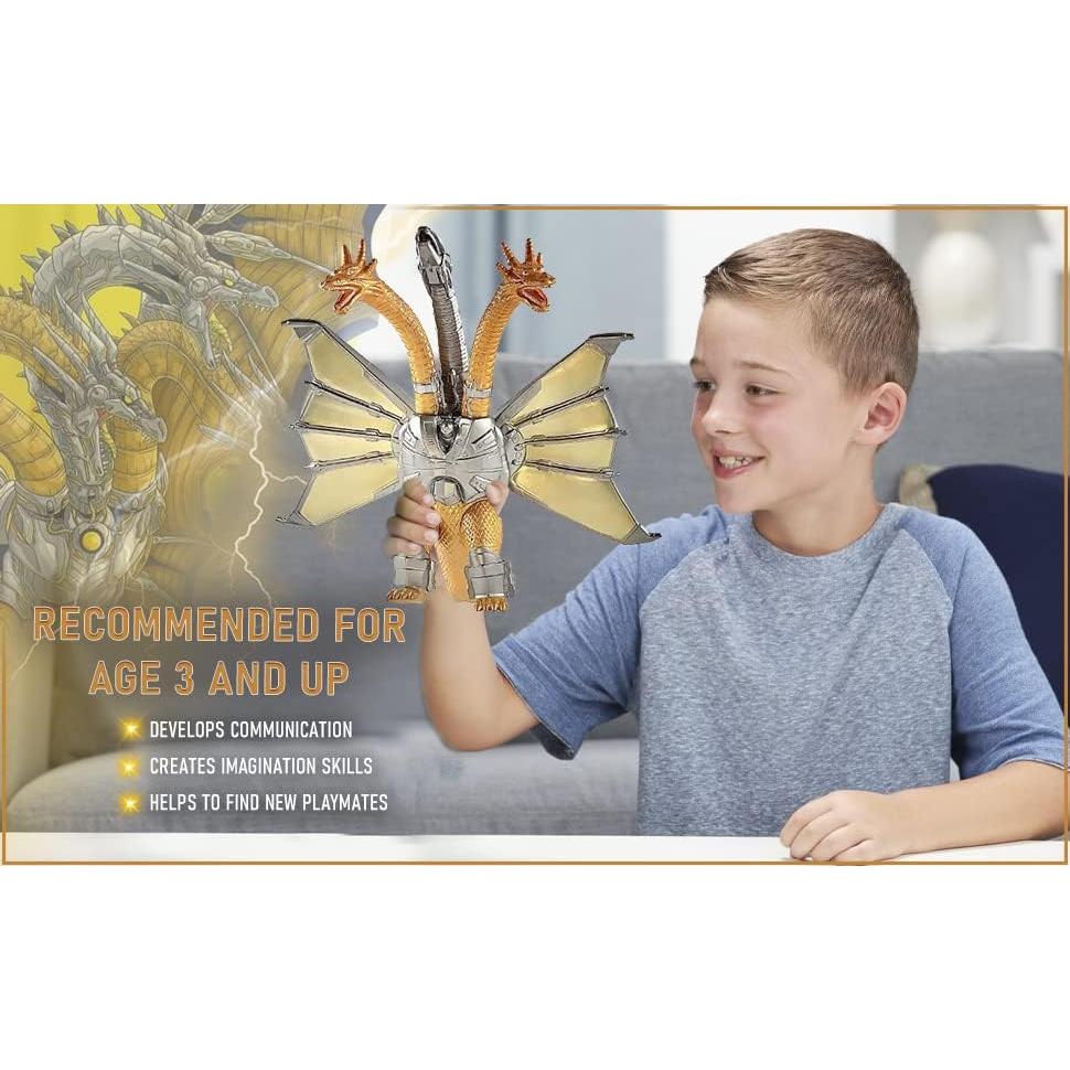 Figuras de Acción TwCare Godzilla vs. Mecha King Ghidorah 20.6cm