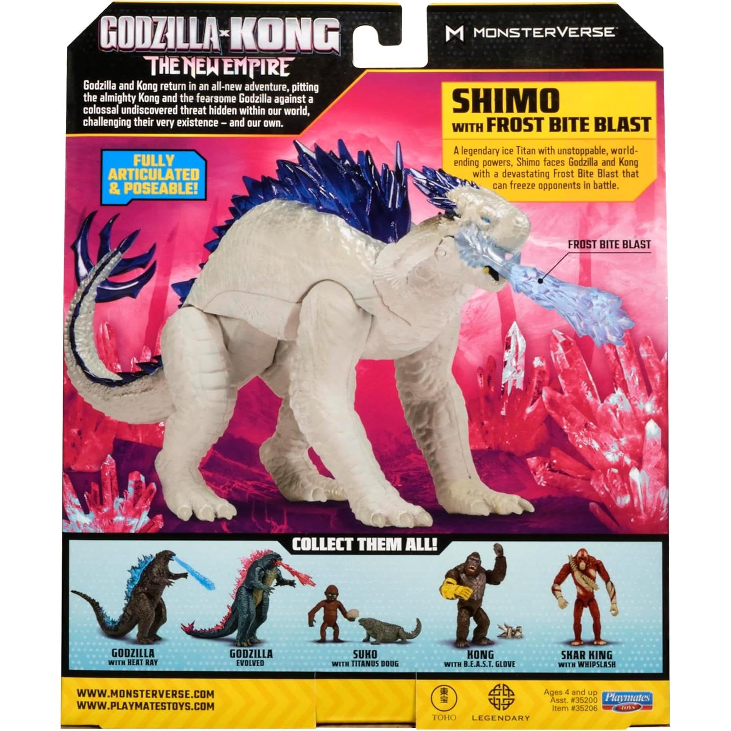 Figura de Acción Godzilla x Kong Bandai 15 cm El Nuevo Imperio