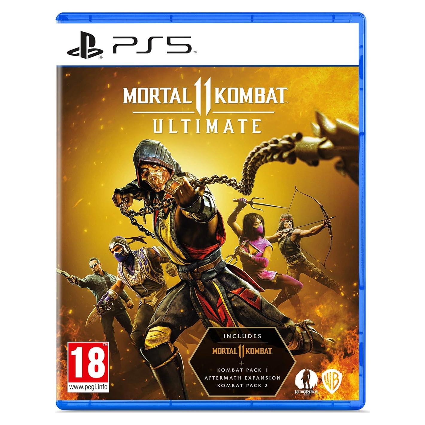 Mortal Kombat 11 Ultimate PS5 - Incluye Kombat Packs y 4K