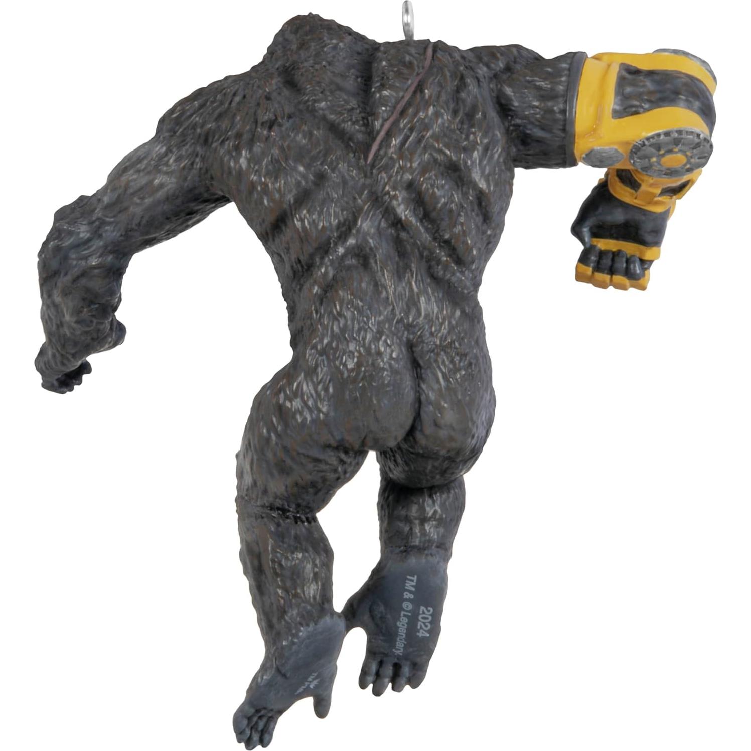 Adorno Navideño Hallmark 2024 Godzilla x Kong El Todopoderoso Kong