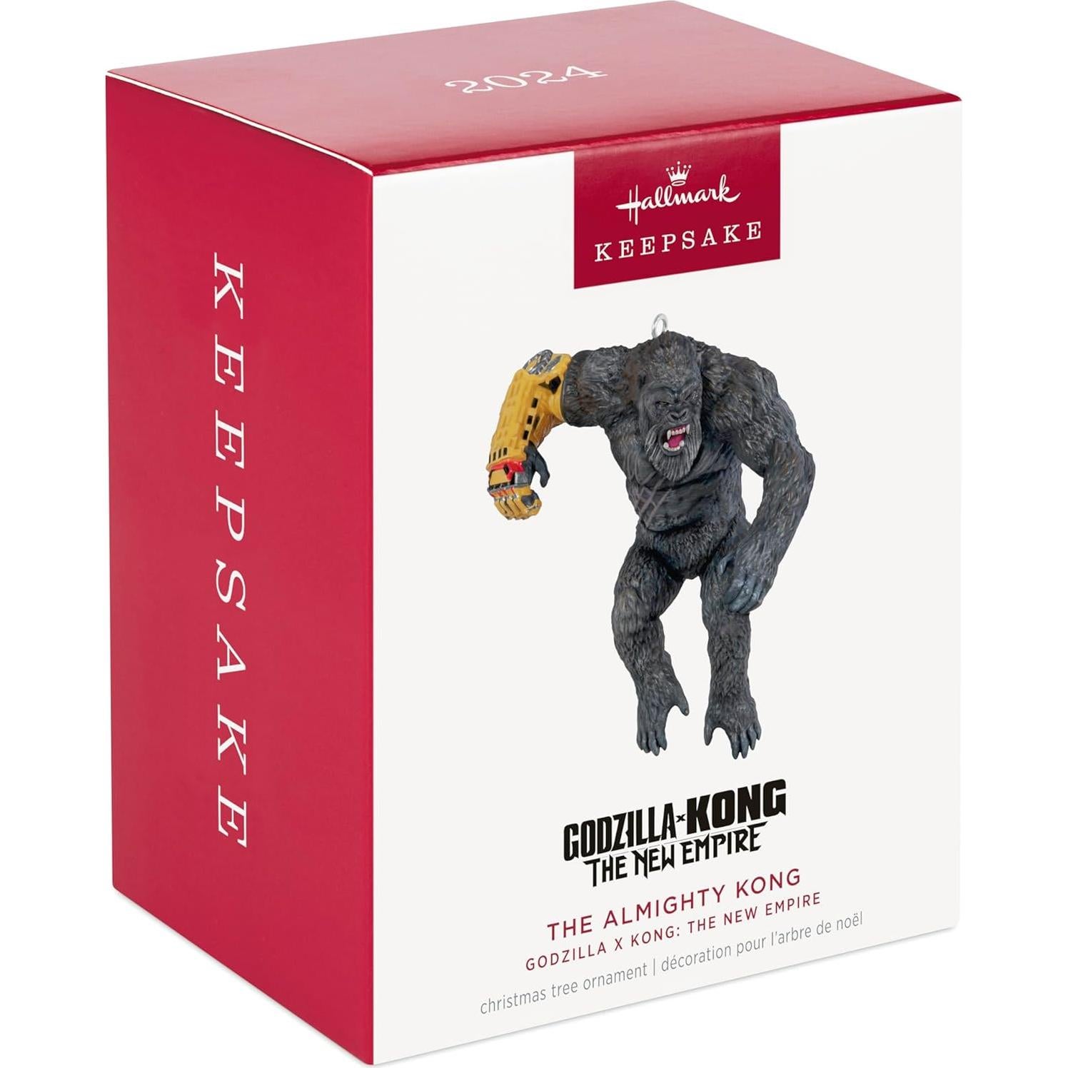 Adorno Navideño Hallmark 2024 Godzilla x Kong El Todopoderoso Kong