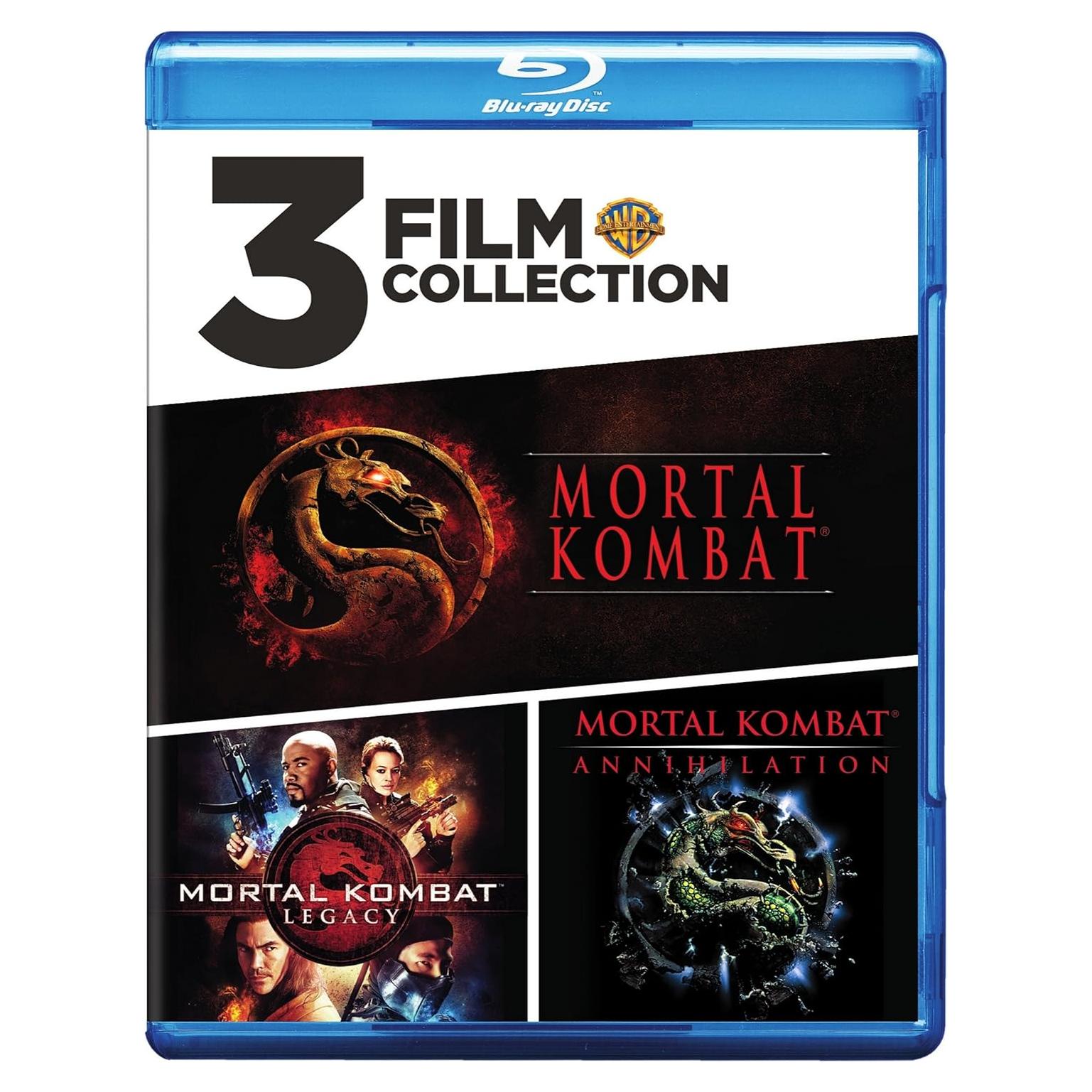 Mortal Kombat Triple Feature Blu-ray - 3 Películas + 5 Horas