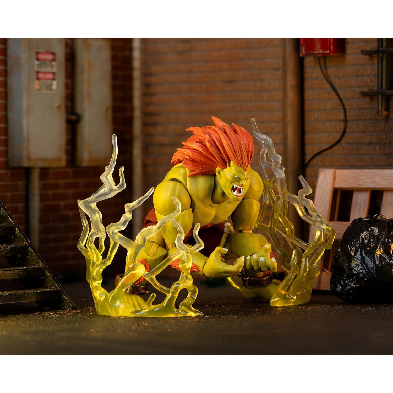 Figura de Acción Blanka Jada Toys 1:12 Articulada Coleccionable