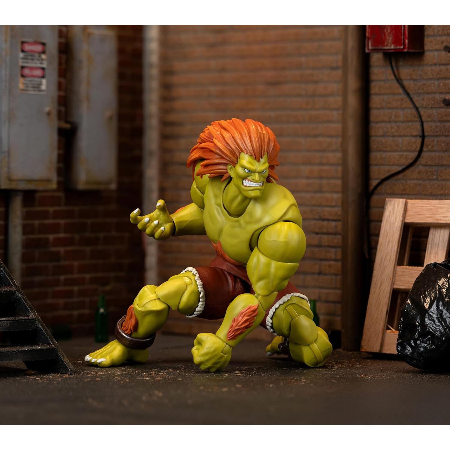 Figura de Acción Blanka Jada Toys 1:12 Articulada Coleccionable