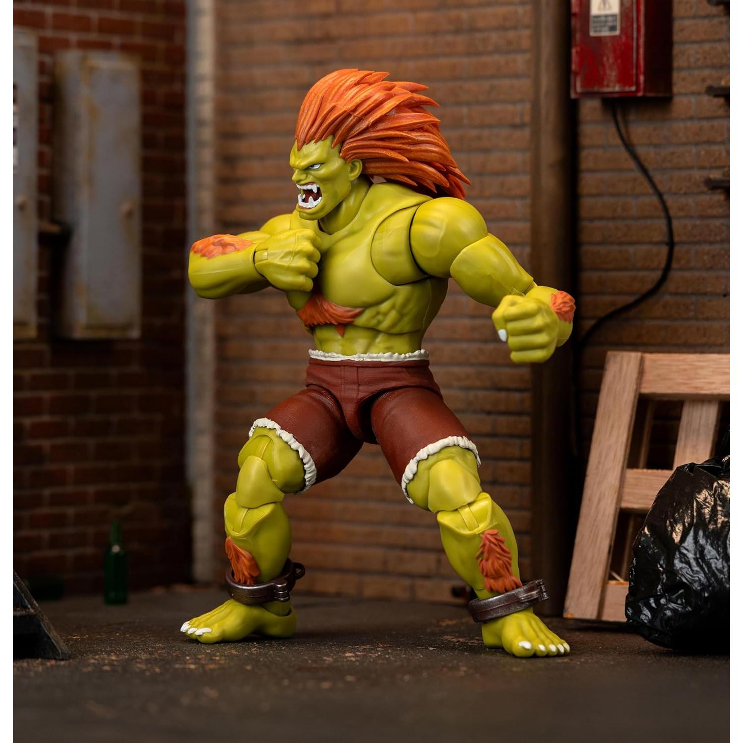 Figura de Acción Blanka Jada Toys 1:12 Articulada Coleccionable