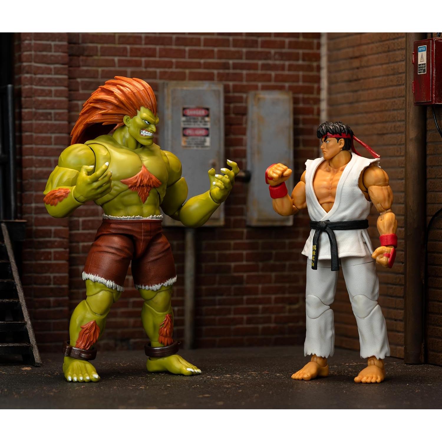 Figura de Acción Blanka Jada Toys 1:12 Articulada Coleccionable