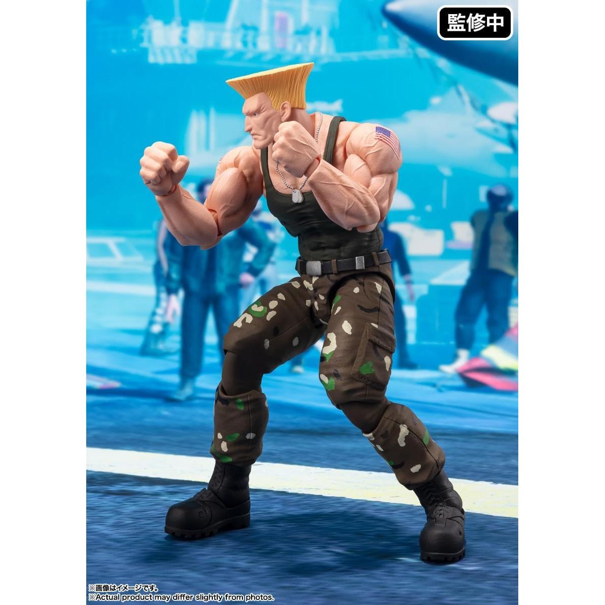 Figura de acción Guile Traje 2 Street Fighter 6 Bandai