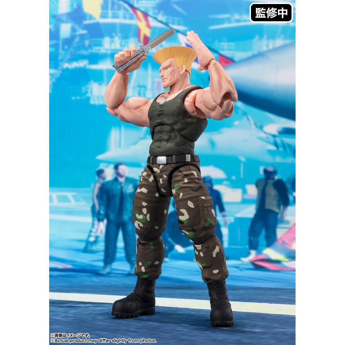 Figura de acción Guile Traje 2 Street Fighter 6 Bandai