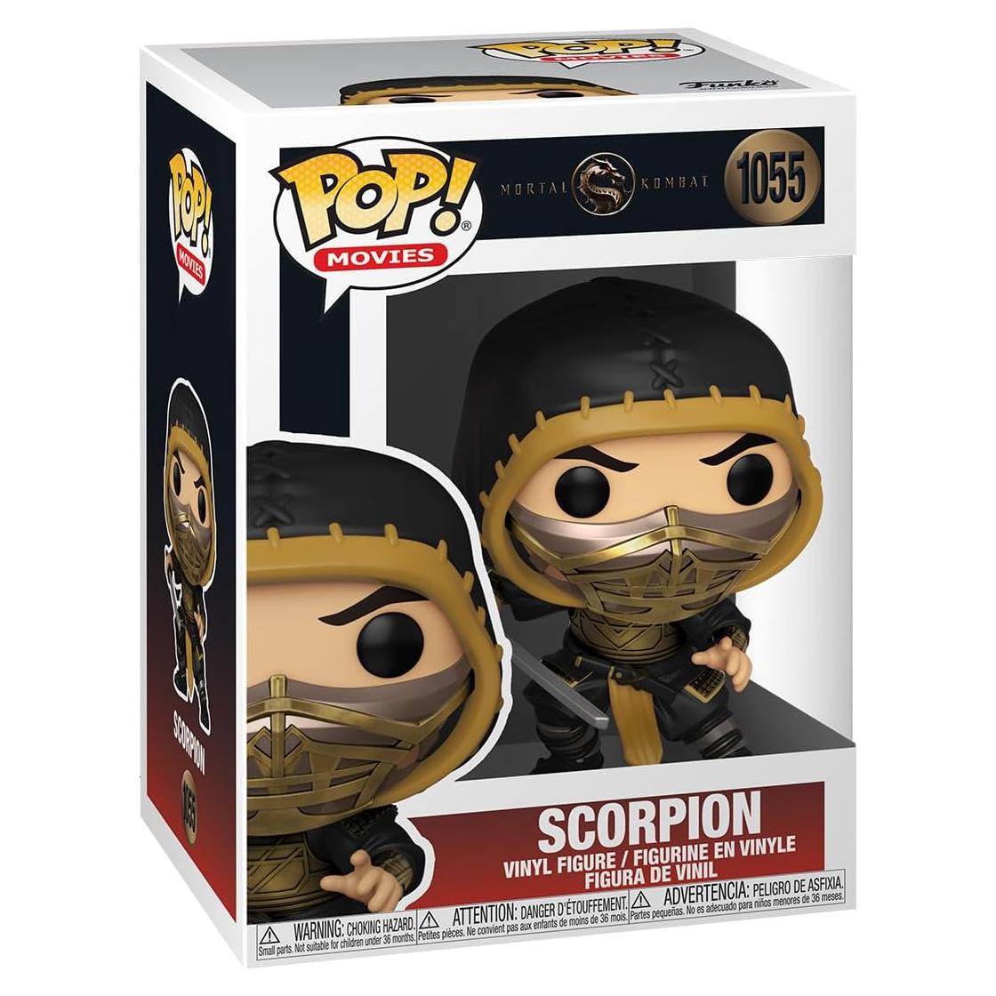 Figura de Vinilo Funko POP Mortal Kombat Scorpion 10 cm
