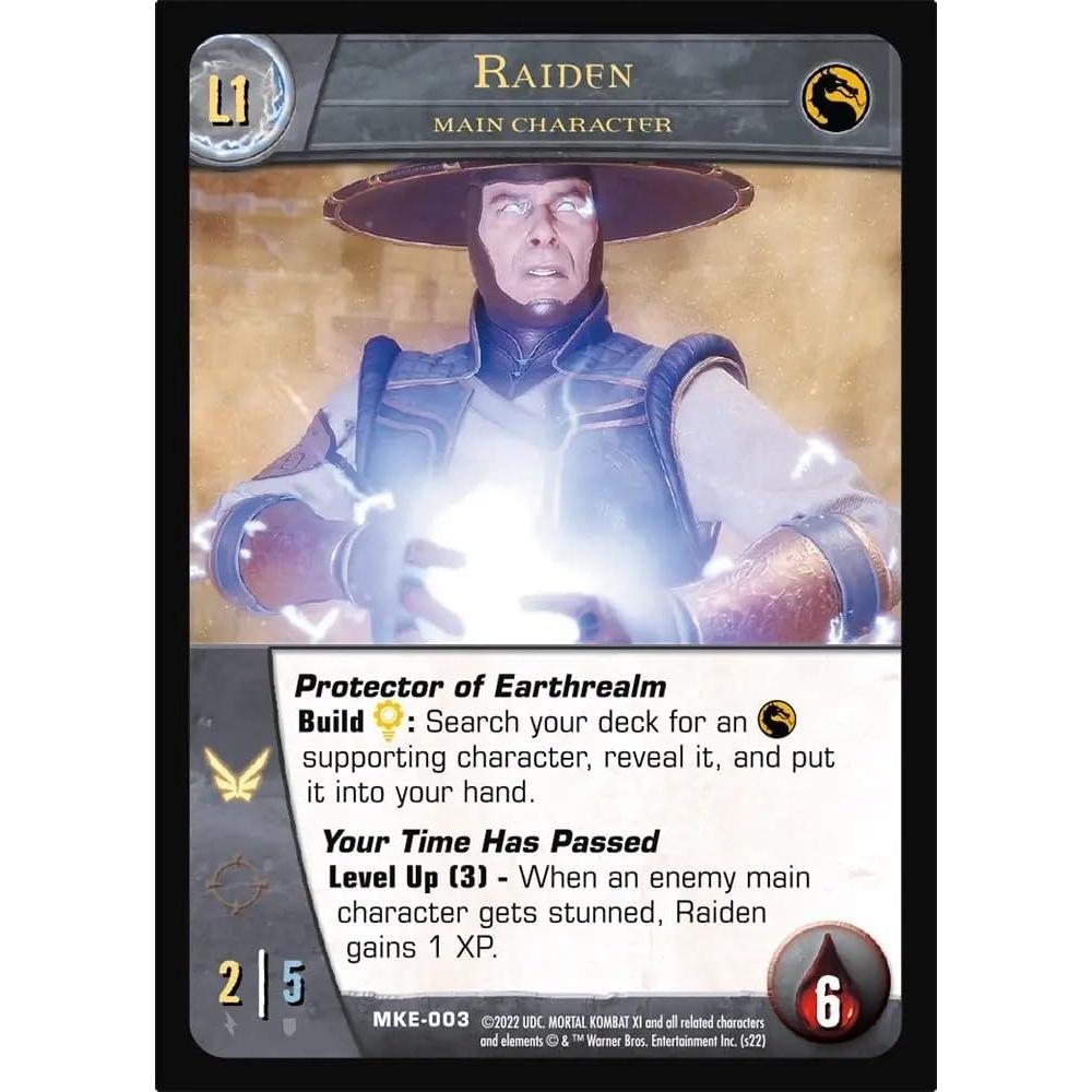 Juego de Cartas Mortal Kombat 11 Upper Deck 200 Cartas