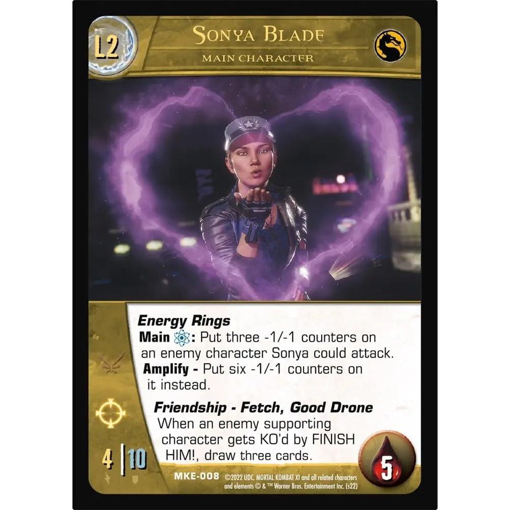 Juego de Cartas Mortal Kombat 11 Upper Deck 200 Cartas