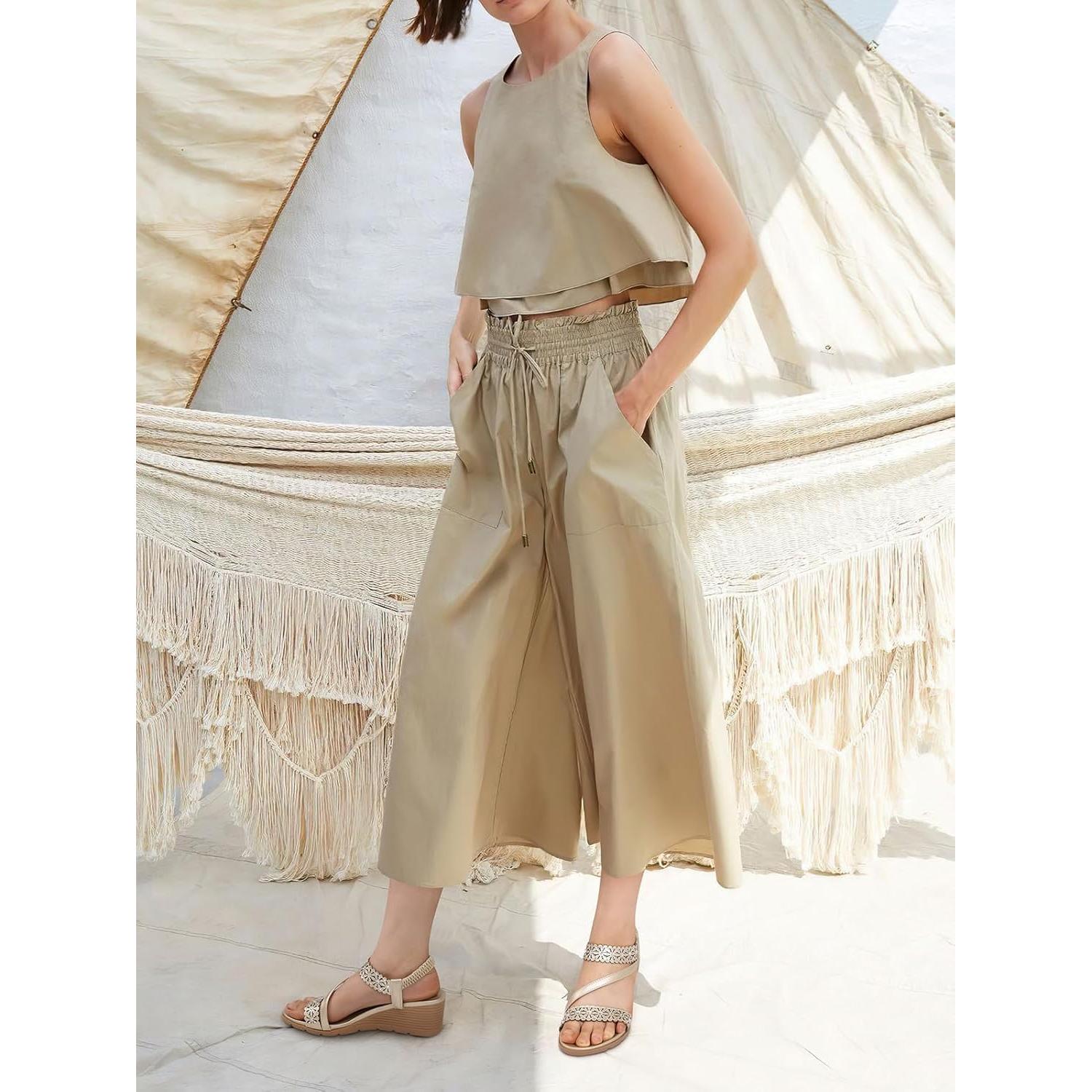 Sandalias Wedge TEMOFON para Mujeres Elegantes - Verano 2025