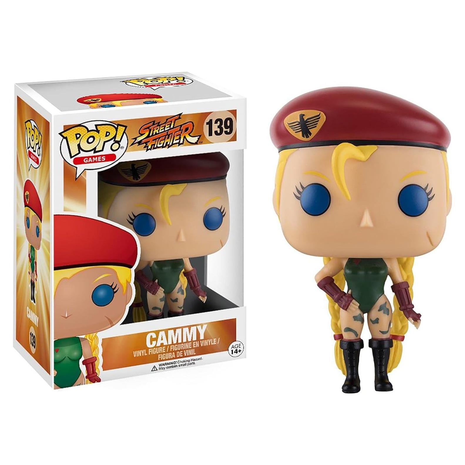 Figura POP Cammy Street Fighter Funko 9.53 cm Coleccionable