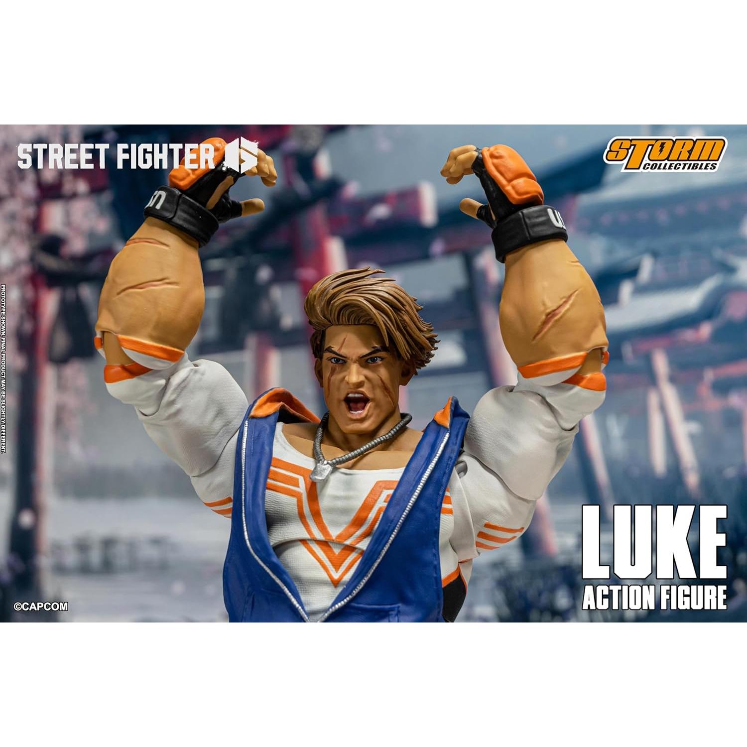 Figura de Acción Storm Collectibles Luke Street Fighter 6 1:12