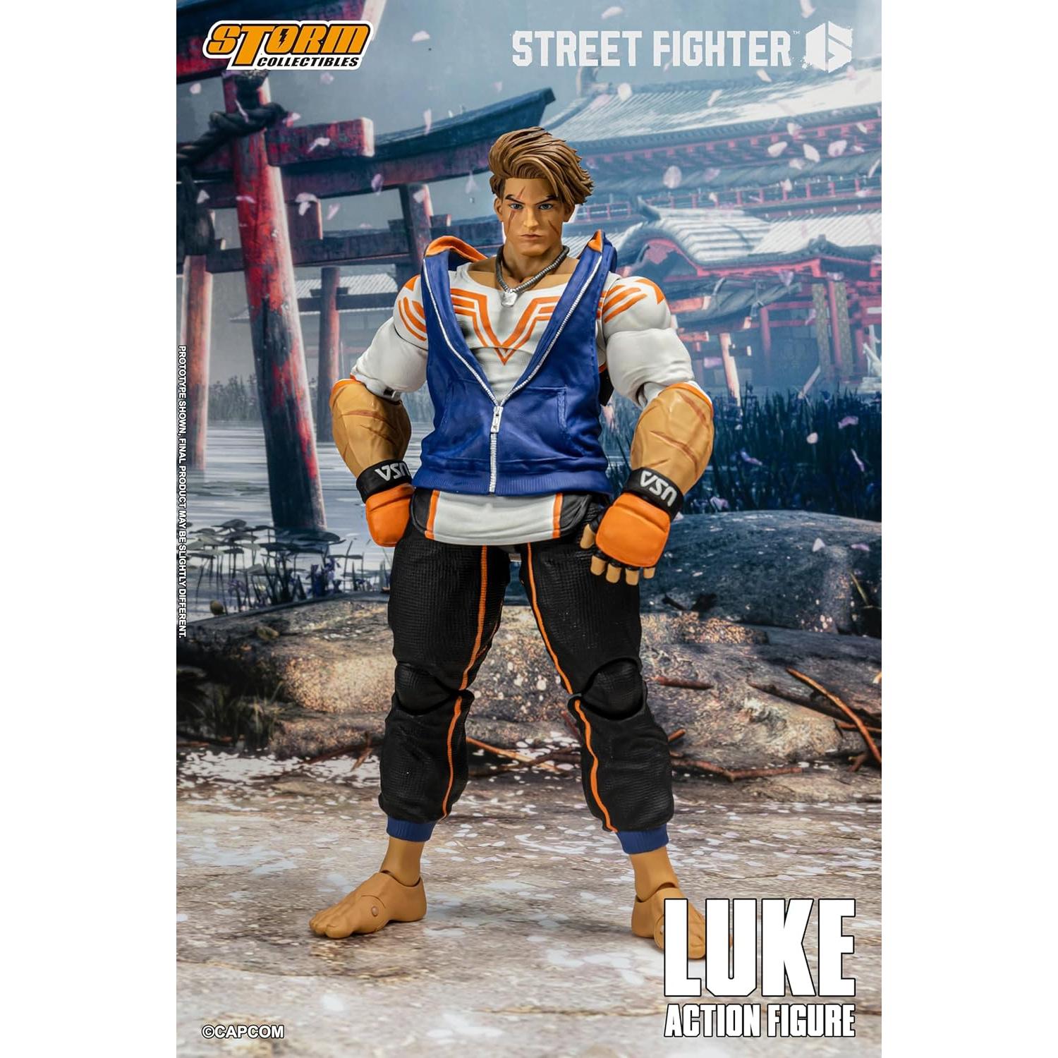 Figura de Acción Storm Collectibles Luke Street Fighter 6 1:12