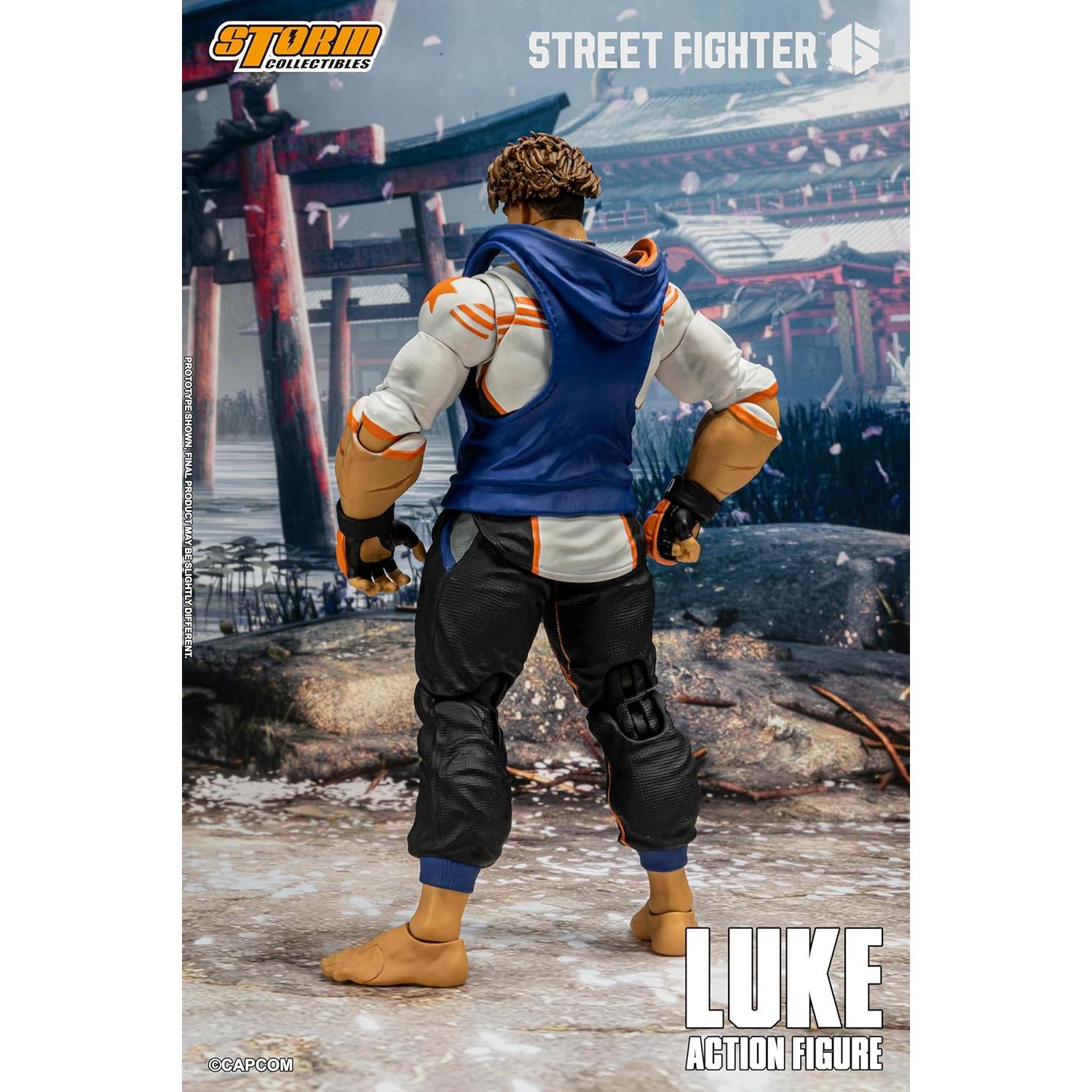 Figura de Acción Storm Collectibles Luke Street Fighter 6 1:12