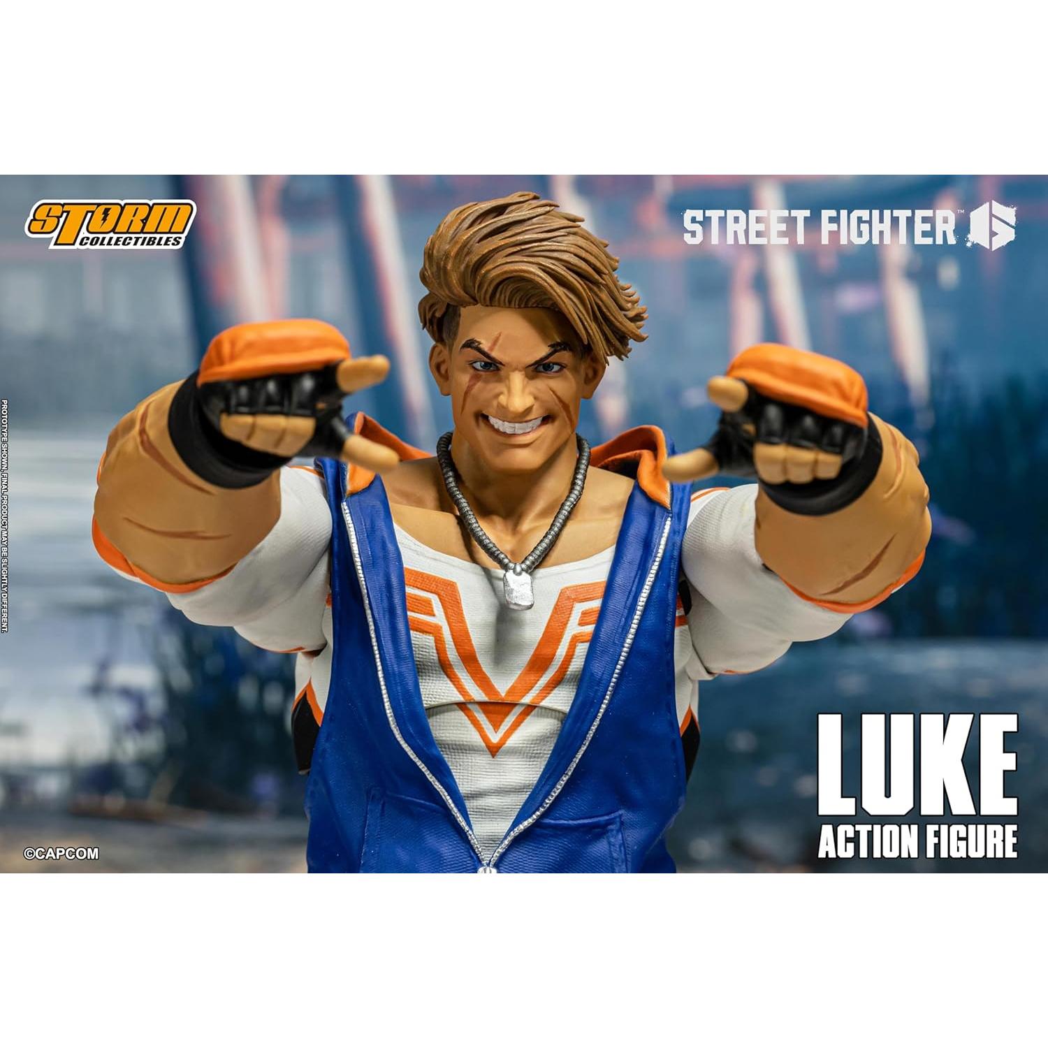 Figura de Acción Storm Collectibles Luke Street Fighter 6 1:12