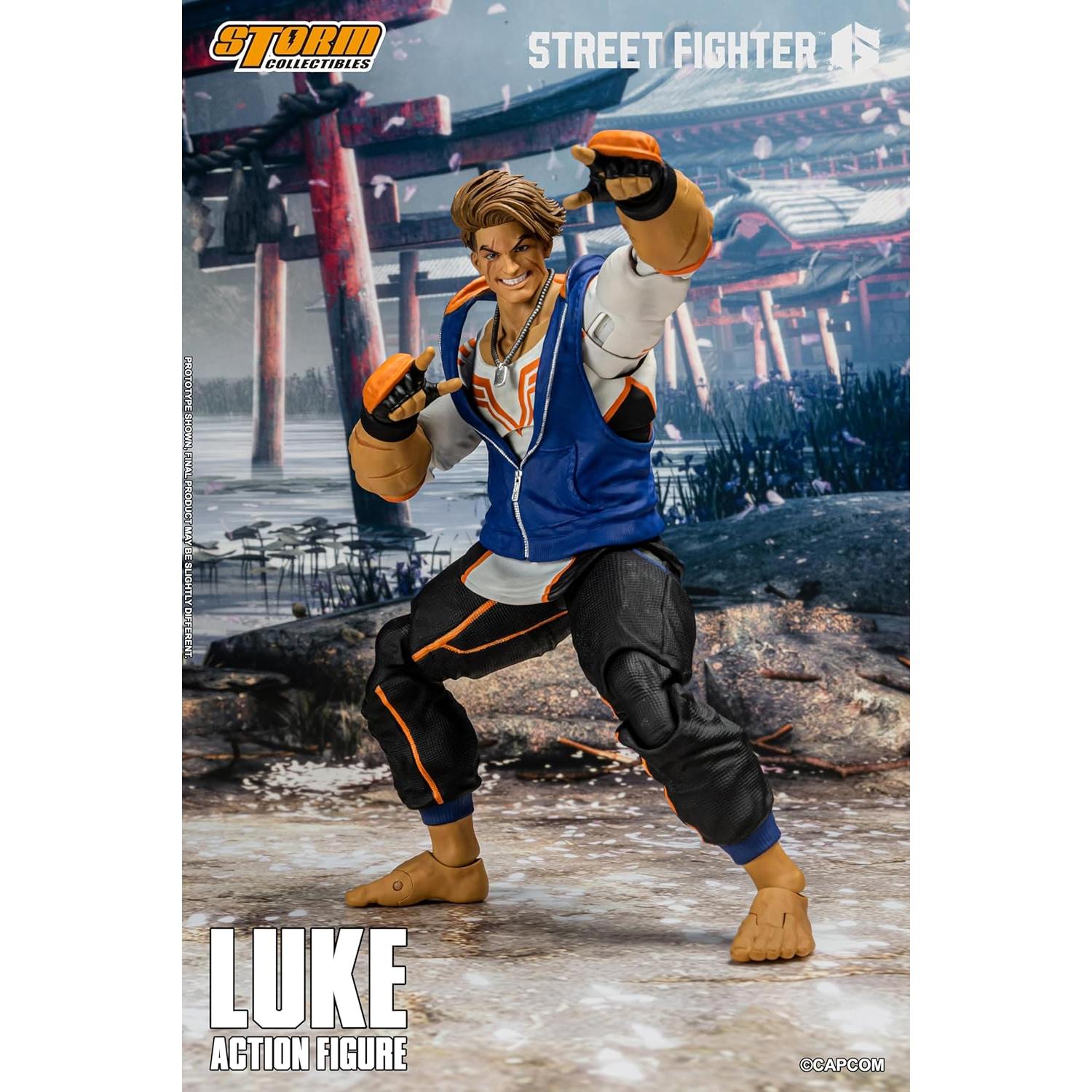 Figura de Acción Storm Collectibles Luke Street Fighter 6 1:12