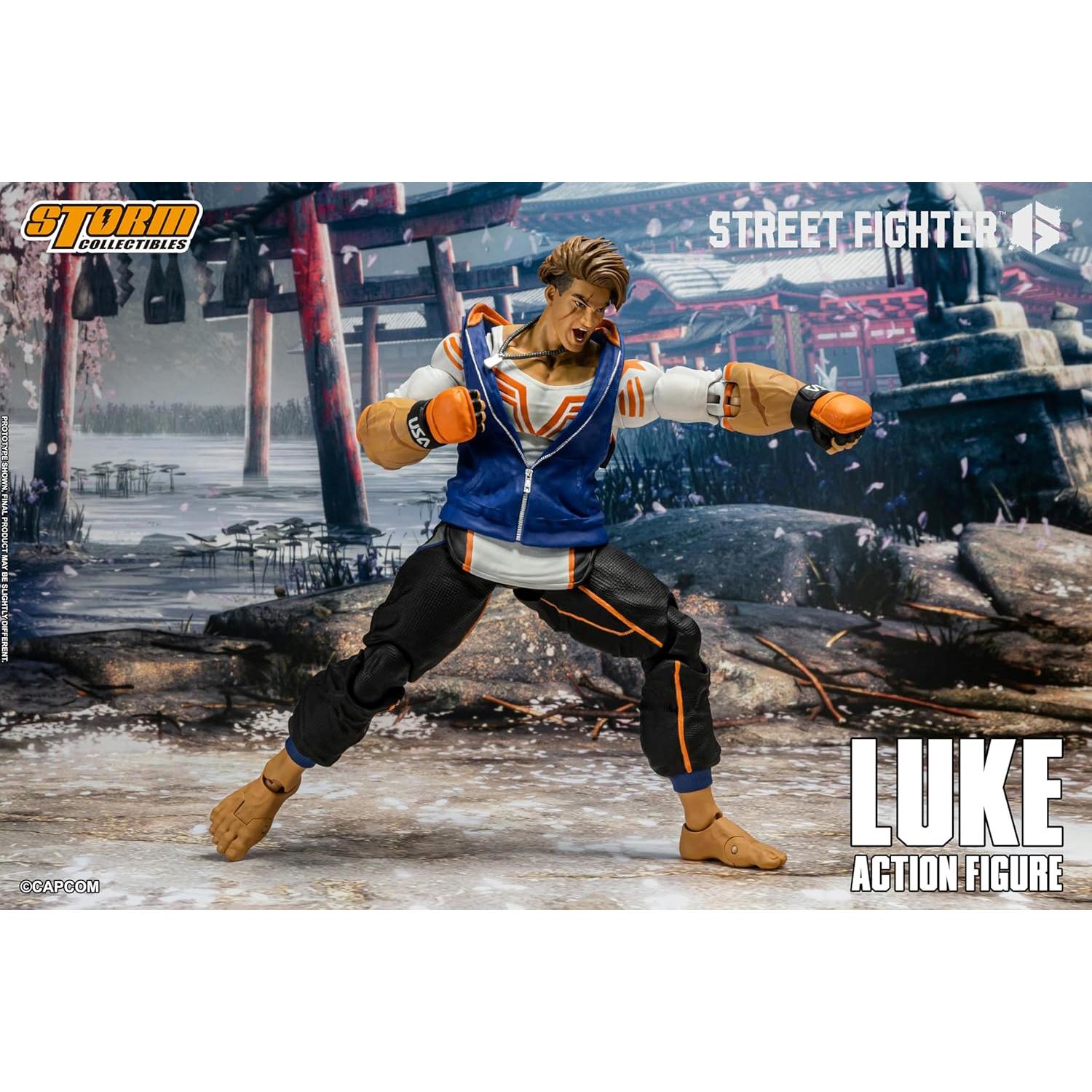 Figura de Acción Storm Collectibles Luke Street Fighter 6 1:12