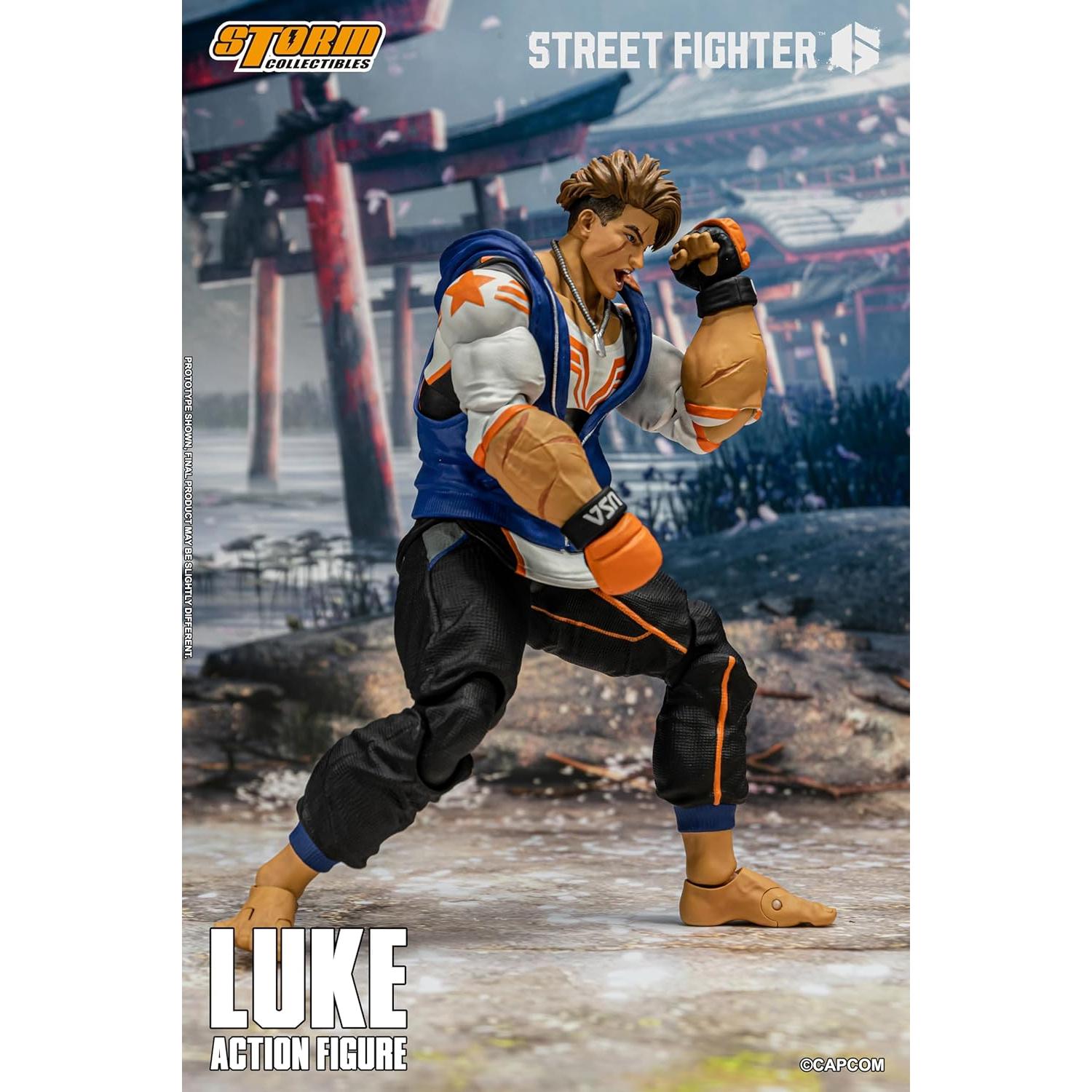 Figura de Acción Storm Collectibles Luke Street Fighter 6 1:12