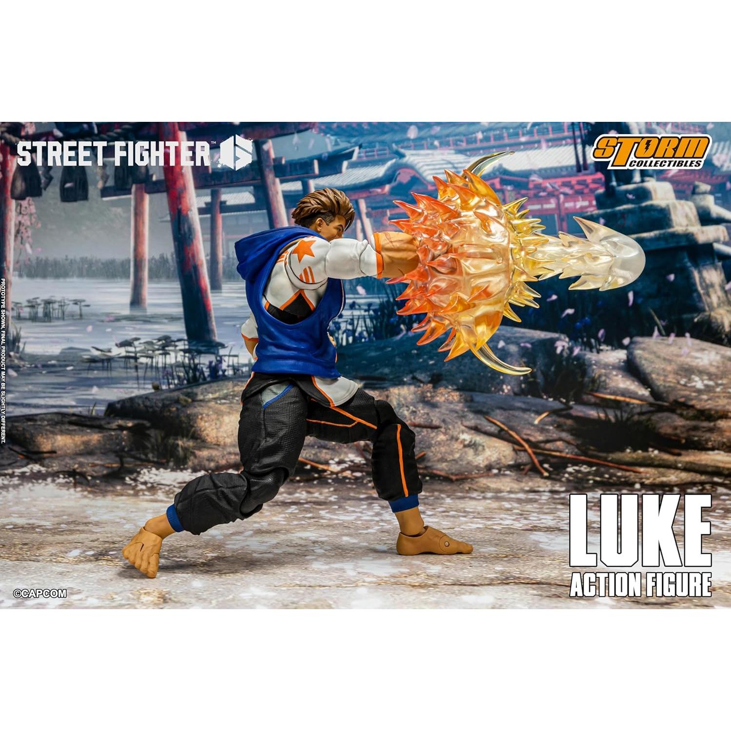 Figura de Acción Storm Collectibles Luke Street Fighter 6 1:12