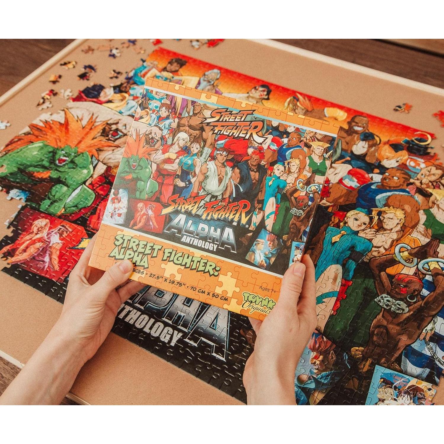 Rompecabezas Street Fighter 1000 Piezas Toynk 71.1x50.8 cm