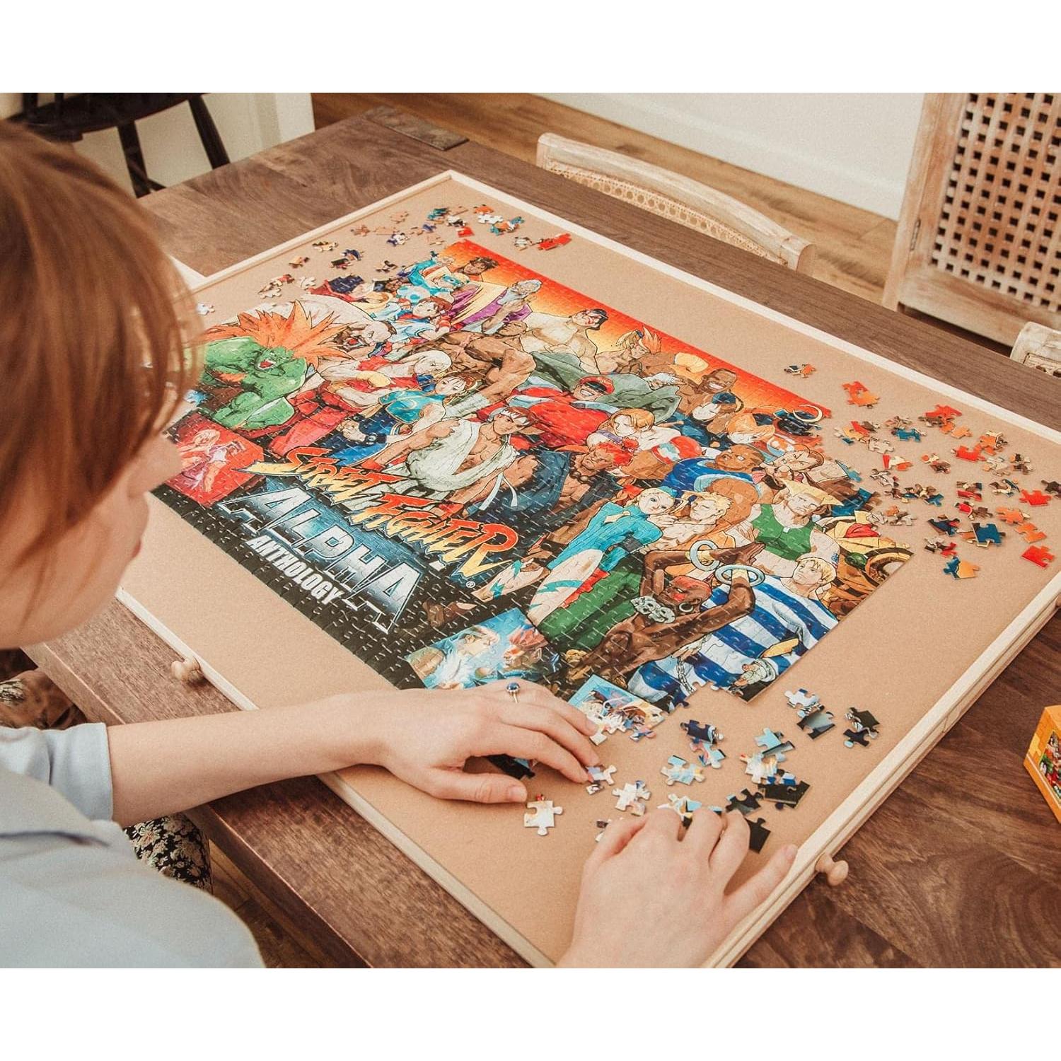 Rompecabezas Street Fighter 1000 Piezas Toynk 71.1x50.8 cm