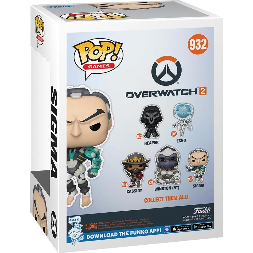 Figura Funko POP! Overwatch 2 Sigma - Vinilo Coleccionable 12.2cm
