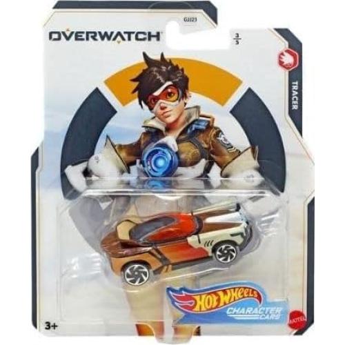 Juego de 5 Autos Hot Wheels Overwatch 2020 - Genji, D.Va, Tracer, Soldado 76, Reaper - Escala 1:64